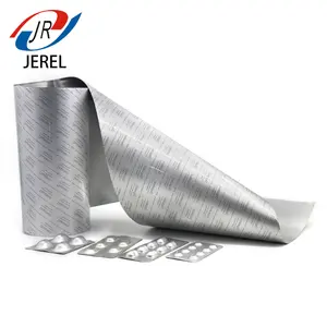 JEREL Triplex อลูมิเนียมฟอยล์คอมโพสิตลามิเนตสำหรับบรรจุภัณฑ์ยาความหนา130-160mic