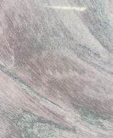 SH STONE Moderne Pierre Naturelle Marbre Panneau Mural Violet Aquarella Quartzite Macauba Dalles Carreaux pour Mur Design