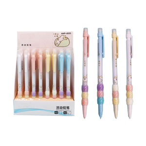 Propelling <b>Pencil</b> Wholesale Custom Cute Cartoon Girl Kids Students Mechanical <b>Pencil</b> with Comfortable Grip - Product Image 1