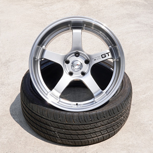 Jantes Concaves Polies de 15, 16, 17 et 18 Pouces, Forgées par Coulée, Entraxes 4x100, 5x100, 5x114.3, pour Honda, Toyota, Mazda, Mitsubishi, Hyundai - Product Image 3