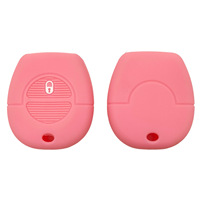 Funda Protectora de Silicona Multicolor para Llave de Nissan A32 A33, Carcasa Protectora para Llave de Control Remoto de 2 Botones