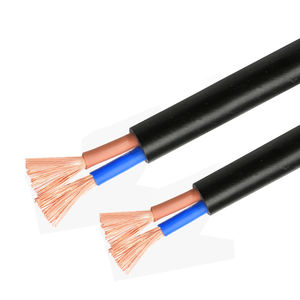 RIXIN H05VV-F 10 AWG固体PVC銅芯フレキシブルシースケーブル2芯300/300V家庭用電化製品ケーブルアセンブリ - Product Image 4