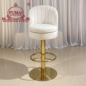 Chaises de cuisine Tabouret de bar pivotant moderne Tabourets de restaurant - Product Image 3