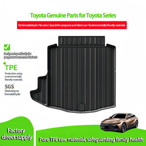 Forros de Carga y Protectores de Respaldo de Asiento de TPE 3D de Cobertura Total, Específicos para Vehículos, para la Serie <span class=keywords><strong>Toyota</strong></span> - Impermeables, Resistentes a las Manchas - Product Image 2