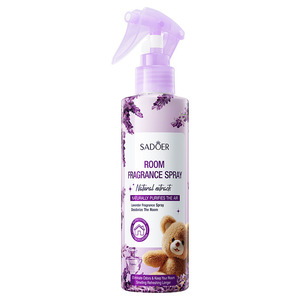 Spray d'ambiance Lavande Ourson Mignon, longue durée, parfum floral frais, relaxant pour le sommeil, parfum d'intérieur, aromathérapie, brume pour linge - Product Image 6