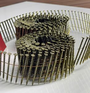Clous en bobine galvanisés 2,2x50mm, puissance de maintien supérieure, attaches à vis en fil métallique collées, du Vietnam - Product Image 1
