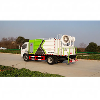 Camion de suppression de poussière à canon à brouillard Dongfeng 4X2 7500L 40M pour chantier routier et arroseur industriel