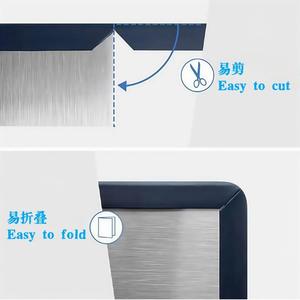 Bandes de bordure en caoutchouc <span class=keywords><strong>EPDM</strong></span> en forme de U, autocollantes, pour la décoration des bords et la protection des bords métalliques, vente en gros - Product Image 5