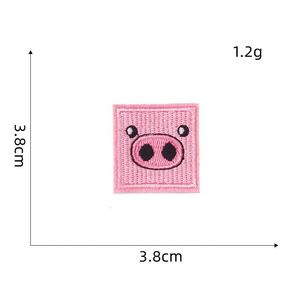 แพทช์ปักลายการ์ตูนน่ารักแบบใหม่ขายส่ง ลายจรวดหลากสี พร้อมแผ่นรองรีดติด - Product Image 5