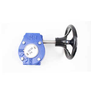 Anpassbarer manueller Schnecken getriebe antrieb OEM-unterstützter Absperr klappen getriebe - Product Image 3