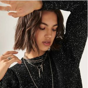 <span class=keywords><strong>Pull</strong></span> à <span class=keywords><strong>paillettes</strong></span> <span class=keywords><strong>Pull</strong></span> décontracté d'automne <span class=keywords><strong>Pull</strong></span> à col rond pour femmes <span class=keywords><strong>Pull</strong></span> en tricot - Product Image 5