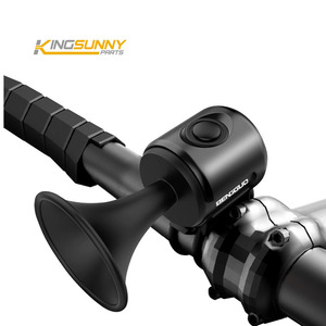 Bicicleta electrónica Horm 120DB fuerte carga USB bicicleta eléctrica bocina impermeable seguridad Mini campana eléctrica anillo de bicicleta de carretera - Product Image 1