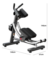 PINJIAN Vente chaude Équipement de fitness commercial Machine d'exercice abdominal Machine de musculation abdominale d'intérieur