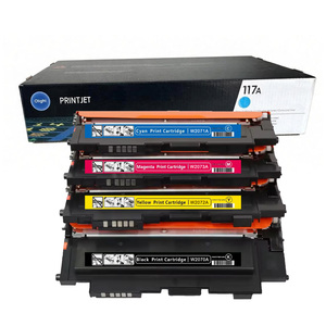 Cartouches de toner Premium <span class=keywords><strong>117A</strong></span> pour imprimantes HP Color Laser 150a 150w 150nw MFP 178nw 179fnw <span class=keywords><strong>W2070A</strong></span> - W2073A Vente en gros d'usine - Product Image 2