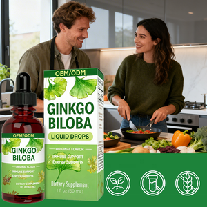 טיפות גינקו בילובה למבוגרים - תומך במערכת החיסון ובמצב אנרגטי, טעם מקורי, בקבוק 60 מיליליטר - Product Image 5