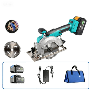 Scie à bois industrielle professionnelle de 5 pouces, portable, 130 mm, outil de travail du bois électrique, scie sans fil 20V MAX - Product Image 1