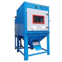 Cabine de sablage automatique à tambour avec fonction de polissage pour petites pièces en plastique, moteur et composants à entraînement motorisé