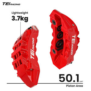 Kit de freinage haute <span class=keywords><strong>performance</strong></span> TEI P60EV <span class=keywords><strong>6</strong></span> pistons, rotor 378x32MM pour <span class=keywords><strong>GOLF</strong></span> 7 MK7 MK7GTI MK7R 2012-2021 - Product Image 3