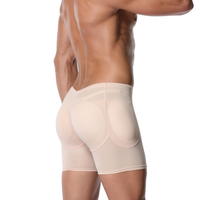 Pantalon moulant pour hommes, culotte rembourrée pour lever les fesses, sous-vêtements