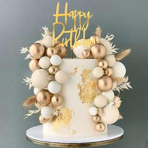 50 Pezzi di Decorazioni a Forma di Palla Colorate per Torte, per Matrimoni a Tema Bohémien e Feste di Compleanno - Product Image 3
