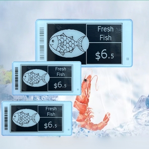 Etiqueta de estante electrónica congelada de baja temperatura (Esl) Etiqueta de estante electrónica Ble Esl inalámbrica de 2,13 pulgadas Etiqueta de precio electrónico Ble - Product Image 1