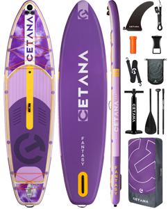 Tabla de Paddle Surf Inflable al por Mayor Unisex con Material Drop Stitch para Aguas Oceánicas, Construcción CT07 Diseñada para - Product Image 1