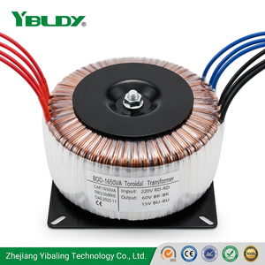 Transformateur toroïdal monophasé 220V 240V 50-0-50 1000W-5000W en cuivre/aluminium CE pour l'éclairage - Product Image 1