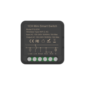 สวิตช์อัจฉริยะ Tuya WiFi Mini DIY ควบคุมบ้านอัจฉริยะ 16A โมดูลอัตโนมัติ ผ่าน Alexa Google Home แอป Smart Life - Product Image 6