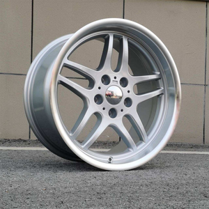 Rines de Aleación AVT 703 de Alto Rendimiento de 18/19 Pulgadas, Escalonados, 5 Orificios, Color Plateado <span class=keywords><strong>Hiper</strong></span> Satinado y Negro, para BMW Estilo C SL - Product Image 3