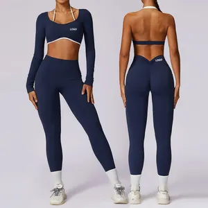 Nieuwe Actieve Kleding Hoge Kwaliteit Sport Gym Ropa Deportiva Mujer Yoga Fitness Yoga Kleding Workout Sets Voor Vrouwen Sportkleding