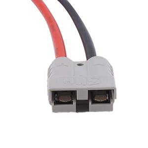 Kabel Harness SC10-6 50A 120A untuk Baterai Forklift, Kabel Charger Tenaga Surya, Kabel Silikon dengan Terminal O-Ring - Product Image 3