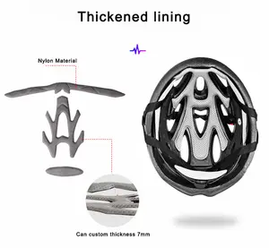 Ultralight bisiklet güvenlik açık yol döngüsü kask ayarlanabilir kask çıkarılabilir vizör dağ yolu bisiklet kaskı