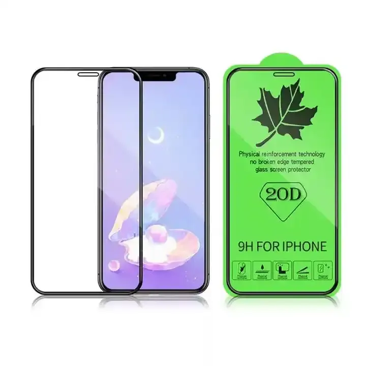 Nuevo Protector de vidrio templado 20D Big Arc a prueba de arañazos HD Clear para Huawei Nova Y7A Y9 9se 11 P40 para honor X7 X9 X30 X40 50