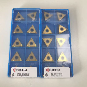 KYOCERAS TNGG160404R-S PV720 Originales 100% CNC, Insertos Triangulares de Carburo de Tungsteno con Recubrimiento PCD/CBN/CVD, OEM Personalizable - Product Image 6