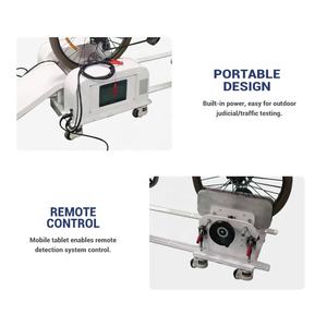 Máquina de Prueba de Chasis para Bicicletas Eléctricas Portátiles, Sistema de Prueba Integral para Bicicletas Eléctricas Pequeñas, Dinamómetro para Bicicletas Eléctricas - Product Image 5