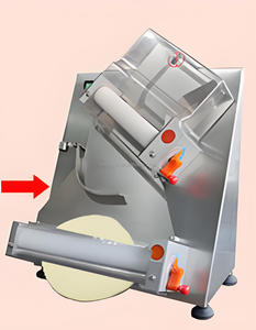 Nouvelle machine professionnelle à pâte à <span class=keywords><strong>pizza</strong></span> pour moulin à farine, presse-<span class=keywords><strong>rouleau</strong></span> manuelle haute productivité pour pain pita plat et tortillas - Product Image 4