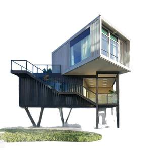 Casa Prefabricada Modular Moderna para <span class=keywords><strong>Centro</strong></span> Comercial o Sala de Exposiciones, Casa Contenedor de Lujo con Estructura de Acero, Villa Personalizable - Product Image 1