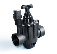 Vanne d'irrigation solénoïde 2 pouces DN50 AC24V en plastique pour le contrôle de l'eau en serre