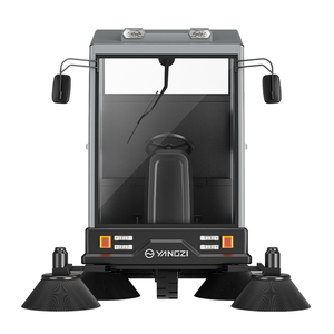 เครื่องทำความสะอาดพื้นถนนแบบนั่งขับเคลื่อนอัตโนมัติแบบปิดมิดชิด - Product Image 1