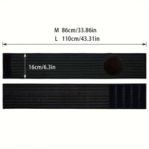 Sabuk pendukung <span class=keywords><strong>Hernia</strong></span> hitam bantalan kompresi yang dapat disesuaikan untuk herpium http://www.lazada.co.id/mega-dalam-telinga nyaman beroda sakit - Product Image 4