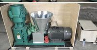 Offre Spéciale meilleur prix 1 tonne/heure, moulin à granulés de bois, luzerne, riz, écorce, herbe, biomasse, sciée, Machine à granulés de manucure