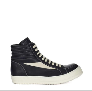 <span class=keywords><strong>Scarpe</strong></span> Sportive Casual da Uomo Owens Designer, Modello High-Top in Vera Pelle con Suola Spessa - Product Image 1