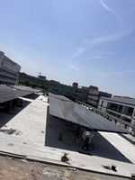 Structure de support de carport solaire photovoltaïque en aluminium galvanisé personnalisée de haute qualité, marque Jingshuo, modèle Carport16 OEM Wind