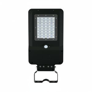 Lampione stradale solare a LED con sensore crepuscolare e di movimento 25W 3000Lm 6000K IP65 (F-Bright 4405022) - Product Image 2