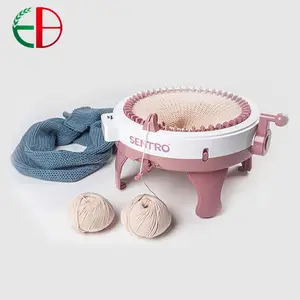 40-needle Mushroom DIY Knitting Machine Handloom Wool Knitting Machine Girls Scarf Hat Play House Interactive Play