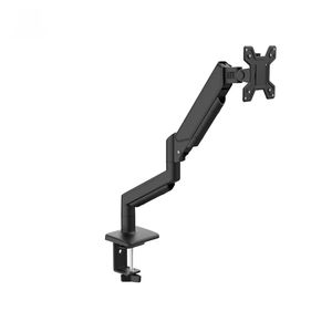 Monitor lengan tunggal dapat diatur berdiri <span class=keywords><strong>c</strong></span>-clamp/dasar Grommet 90 derajat sudut miring VESA 75x7 5/100x100mm 360 derajat Monitor rotasi - Product Image 2