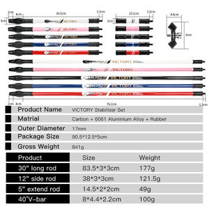 Estabilizador <span class=keywords><strong>de</strong></span> <span class=keywords><strong>arco</strong></span> competitivo, estabilizador <span class=keywords><strong>de</strong></span> <span class=keywords><strong>arco</strong></span> <span class=keywords><strong>de</strong></span> carbono ligero para <span class=keywords><strong>arco</strong></span> compuesto - Product Image 5