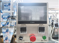 Roll Film Making Filling and Sealing Machine 4 Seal Back Sealed Bag Pouch Automatic Packing Machine for Small Business Liquid
