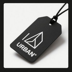 Custom Luxury Garment Swing <b>Tags</b> <b>Clothes</b> Label Print Name Logo Recycled Paper Hangtags Shoes Bags Customized Designs 300-800gsm - Product Image 3