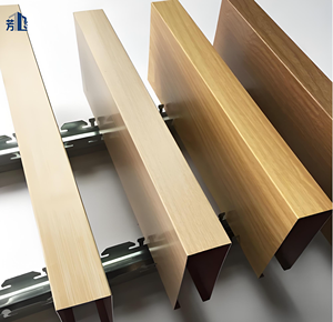 Oferta Especial: Listón de Aluminio Decorativo en Forma de U, Resistente al Fuego y al Agua, <span class=keywords><strong>3x3</strong></span>, para Techo de Apartamento, Villa u Hospital - Product Image 1